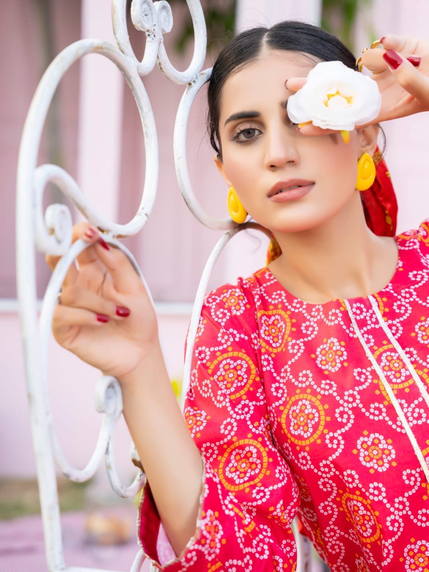  Pink-Fatima Hussain Lawn Printed Stitched 2-Piece Suit