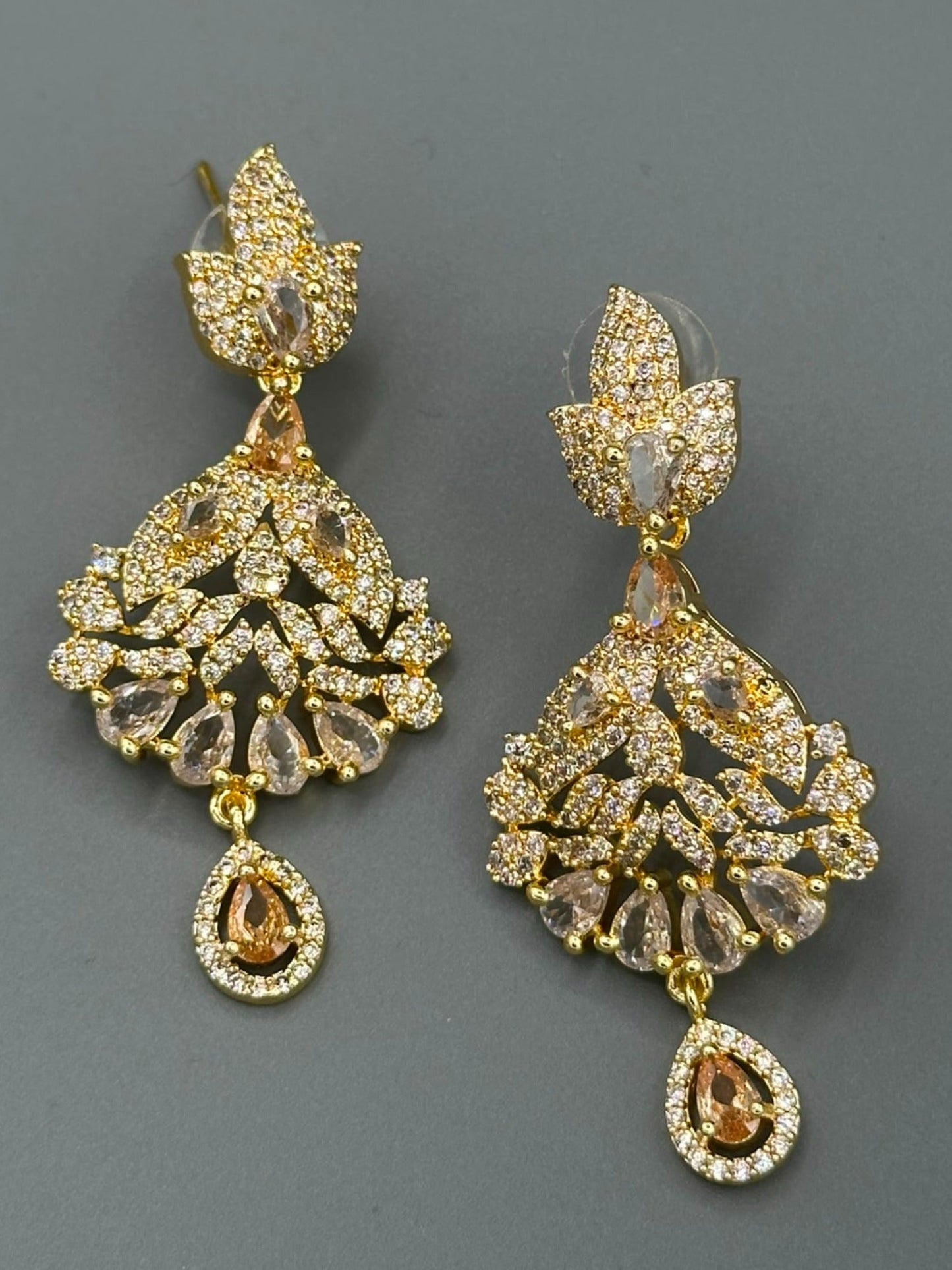 Golden-H&A Jewellery Earrings