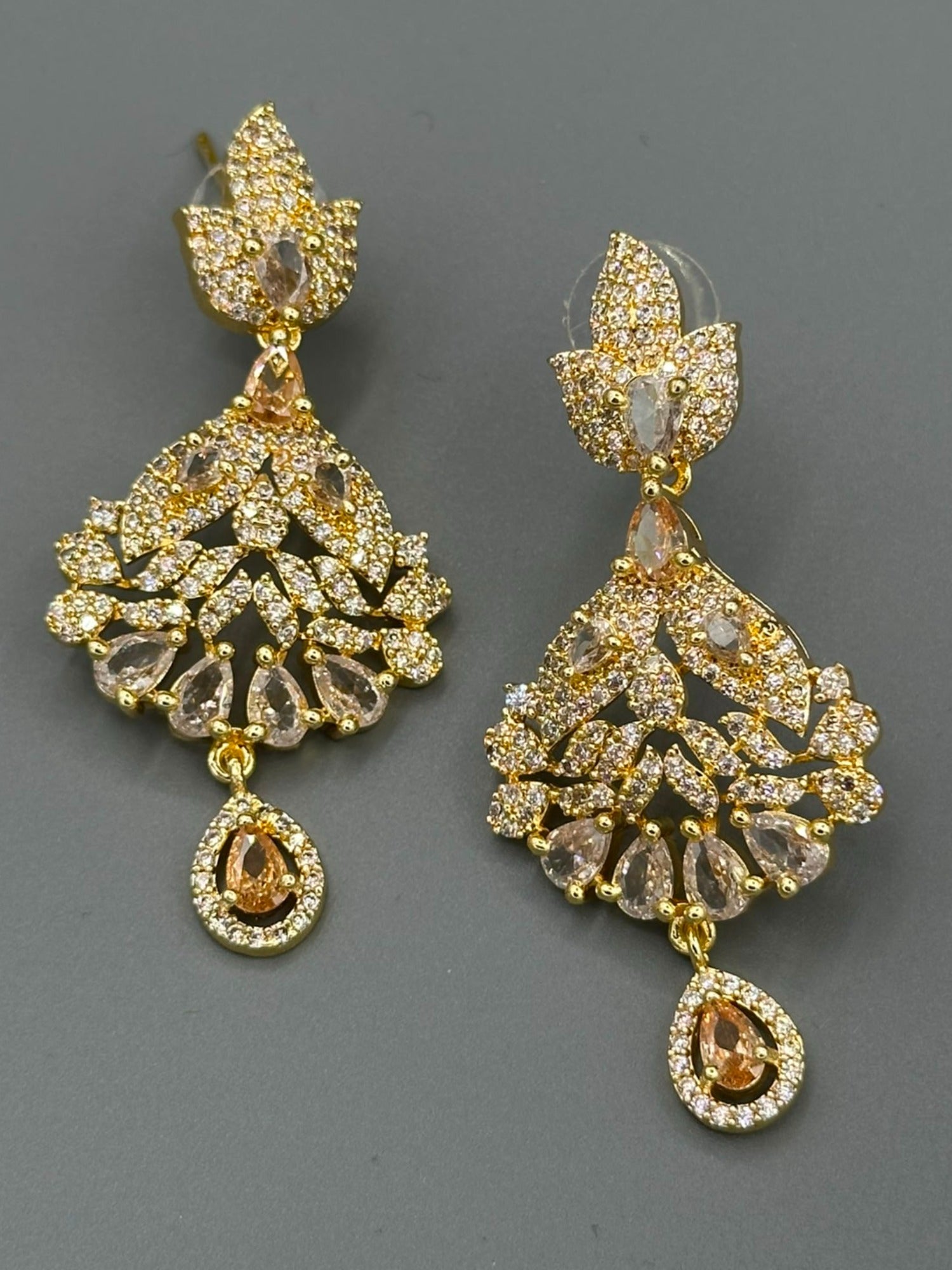 Golden-H&A Jewellery Earrings