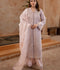 Manahil Arts Organza Embellished Stitched 4-Piece Suit-181-Lilac