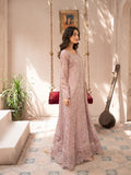 Pink Manahil Arts Chiffon Embellished Stitched 3-Piece Suit-K-169-Tea Rose Pink