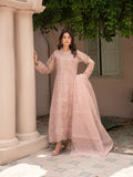 Lilac Manahil Arts Organza Embellished Stitched 3-Piece Suit-K-151-Lilac