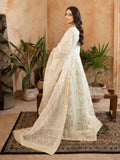 Mint Green Manahil Arts Organza Embellished Maxi-024-Mint Green