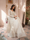 Silver Manahil Arts Organza Embellished Stitched 3-Piece Suit-Luxury-018-Silver