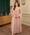 Manahil Arts Organza Embellished Maxi-K-171-Lilac