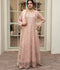 Manahil Arts Chiffon Embellished Maxi-K-169-Peach