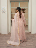 Peach Manahil Arts Chiffon Embellished Maxi-K-169-Peach