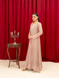 Lilac Manahil Arts Chiffon Embellished Stitched 4-Piece Suit-K-135-Lilac