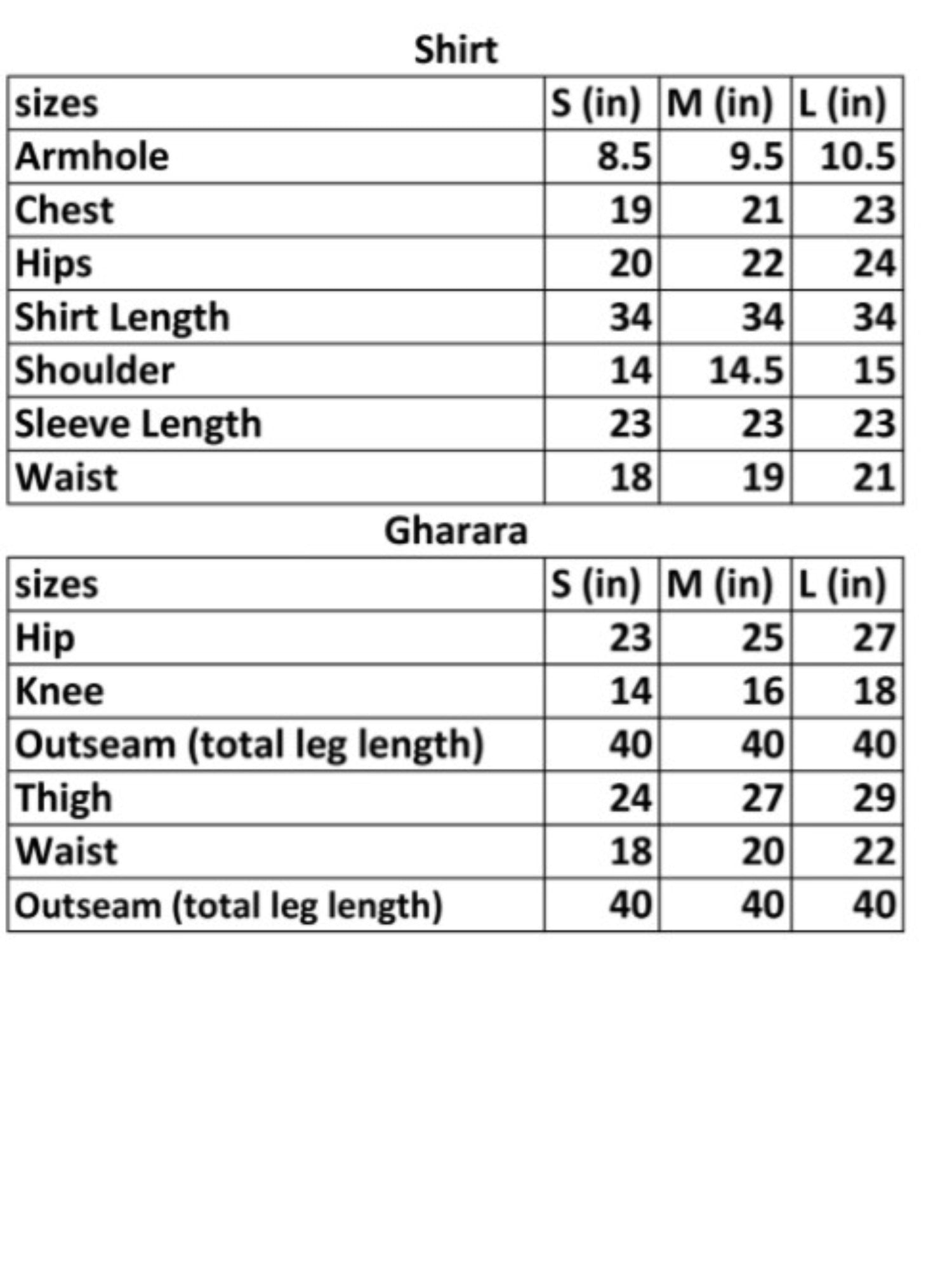 Black Manahil Arts Chiffon Embroidered Stitched 3-Piece Gharara-Kurti 112-Black