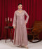 Manahil Arts Chiffon Embellished Stitched 3-Piece Suit-K-136-Tea Rose