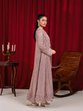 Pink Manahil Arts Chiffon Embellished Stitched 3-Piece Suit-K-136-Tea Rose