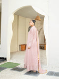 Lilac Manahil Arts Chiffon Embellished Stitched 3-Piece Suit-K-147-Lilac