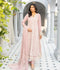 Manahil Arts Chiffon Embroidered Stitched 3-Piece Suit-K-113-Lilac