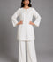 HEM Lawn Cotton Embroidered Stitched 3-Piece Suit-Zebra White