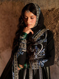 Black and Blue-Binilyas Mausam Summer'26 Lawn Embroidered Unstitched 3-Piece Suit-502