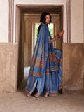 Blue-Binilyas Mausam Summer'26 Lawn Embroidered Unstitched 3-Piece Suit-503-A