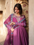 Pink-Binilyas Mausam Summer'26 Lawn Embroidered Unstitched 3-Piece Suit-504-A