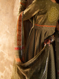 Green-Binilyas Mausam Summer'26 Lawn Embroidered Unstitched 3-Piece Suit-504-A