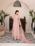 Lilac Manahil Arts Chiffon Embellished Stitched 3-Piece Suit-SW 04-Lilac
