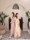 Lilac Manahil Arts Chiffon Embellished Stitched 3-Piece Suit-SW 04-Lilac