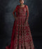 Enzo Reve Dore Net Embellished Unstitched Lehnga Set-Eloura