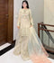 HEM Organza Embellished Sharara-Leela