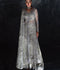 Enzo Reve Dore Organza Embellished Sharara-Silva