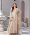 Manahil Arts Chiffon Embroidered Stitched 3-Piece Suit-Kurti 099-Sand Oasis