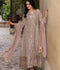 Manahil Arts Chiffon Embroidered Stitched 3-Piece Suit-Kurti 122-Divine-Lilac