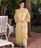 HEM Organza Embroidered Stitched 3-Piece Suit-Madhubala