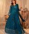 Manahil Arts Chiffon Embroidered Maxi-Kurti 098-Zinc