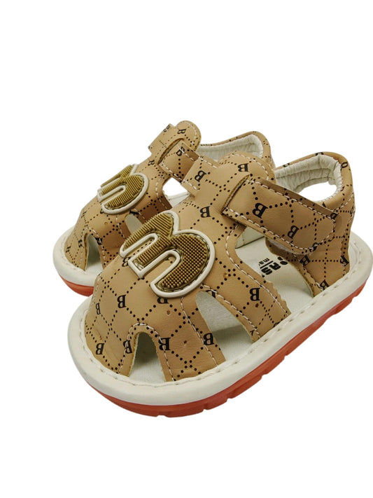 Beige-Mum n Bub Baby Whistle Sandals-SNDL-CHUCHU-BEIGE