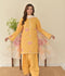 Tehzeeb Libas Lawn Embroidered Stitched 3-Piece Suit-Yellow Sunflowers