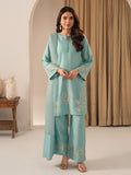 Blue Tehzeeb Libaas Lawn Embroidered Stitched 3-Piece Suit-ZarnaabTehzeeb Libaas Lawn Embroidered Stitched 3-Piece Suit-Zarnaab