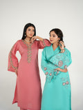 Pink-Arshman's Lawn Embroidered Stitched 2-Piece Suit-ARS-039 Gul e Nazuk