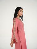 Pink-Arshman's Lawn Embroidered Stitched 2-Piece Suit-ARS-039 Gul e Nazuk