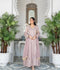 Manahil Arts Chiffon Embroidered Stitched 3-Piece Suit-Kurti 099-Lilac