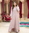 Manahil Arts Chiffon Embroidered Stitched 3-Piece Suit-Kurti-B-005-Lilac