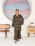 Black Manahil Arts Marina Printed Co-Ord Set-Marina-02