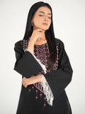 Black-Arshman's Lawn Embroidered Stitched 2-Piece Suit-ARS-046 Afghan Luxe