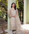 HEM Organza Embroidered Stitched 3-Piece Suit-Quill Grey
