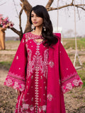 Pink-Parishay Dil e Raqsam Lawn'26 Embroidered Unstitched 3-Piece Suit-DQ-06