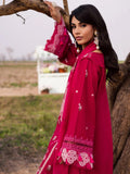 Pink-Parishay Dil e Raqsam Lawn'26 Embroidered Unstitched 3-Piece Suit-DQ-06