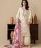 Stylish Collection Mahani Lawn Embroidered Stitched 3-Piece Suit-Rosa