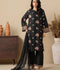 Stylish Collection Mahani Lawn Embroidered Stitched 3-Piece Suit-Dilbar