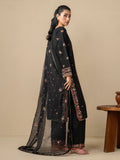 Black Stylish Collection Mahani Lawn Printed Stitched 3-Piece Suit-Sahrosh