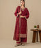 Stylish Collection Mahani Summer Linen Embroidered Stitched 3-Piece Suit-Mushk