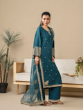 Cream Stylish Collection Mahani Lawn Embroidered Stitched 3-Piece Suit-Yasmeen