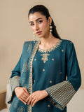 Cream Stylish Collection Mahani Lawn Embroidered Stitched 3-Piece Suit-Yasmeen