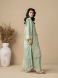 Green Stylish Collection Mahani Lawn Embroidered Stitched 3-Piece Suit-Hayes